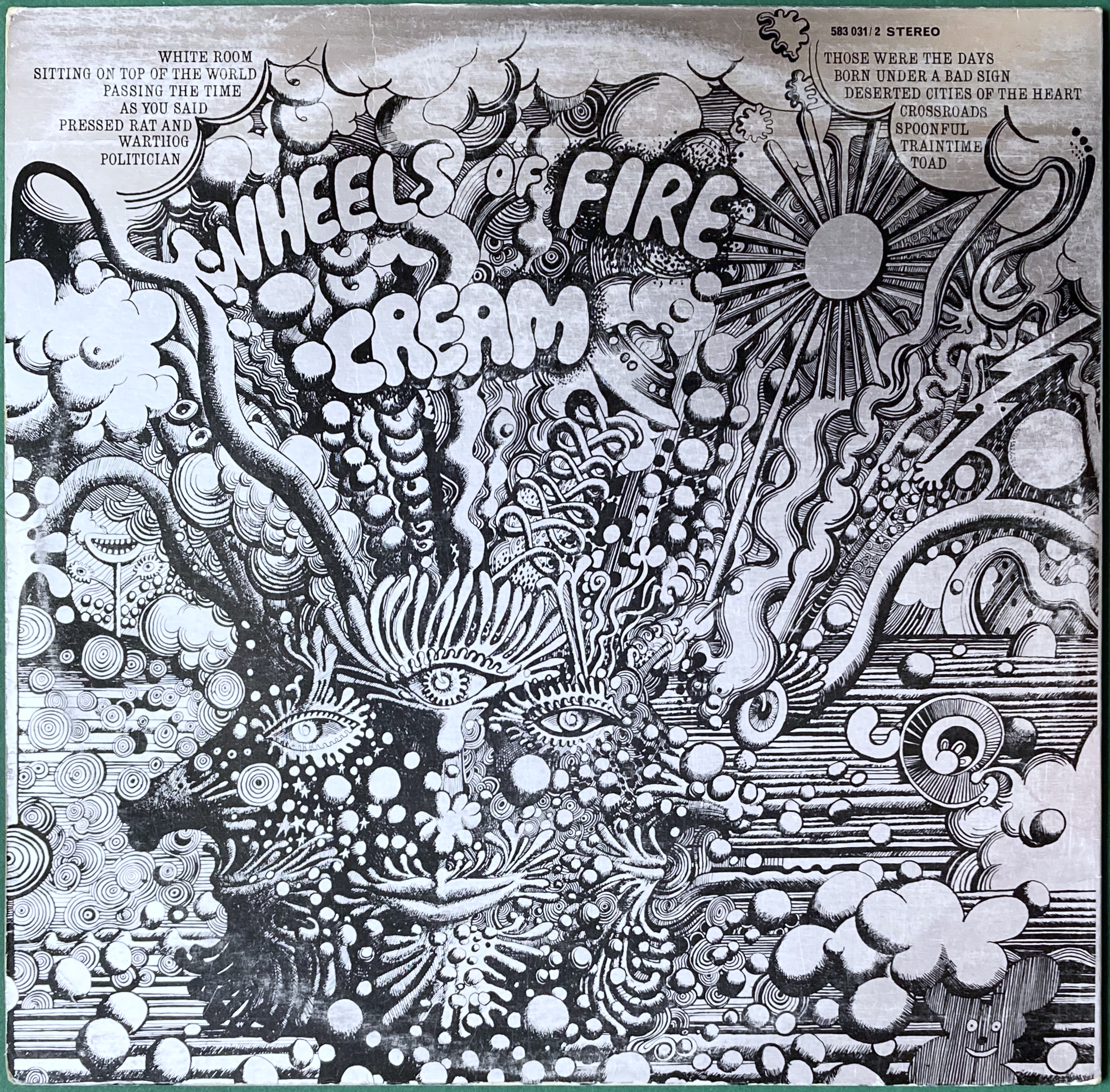 CREAM - Wheels of fire UK-orig 2LP 1968 - 2