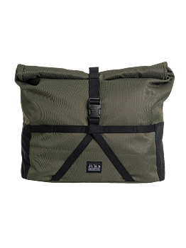 Brompton Borough Roll Top Bag Medium in Olive