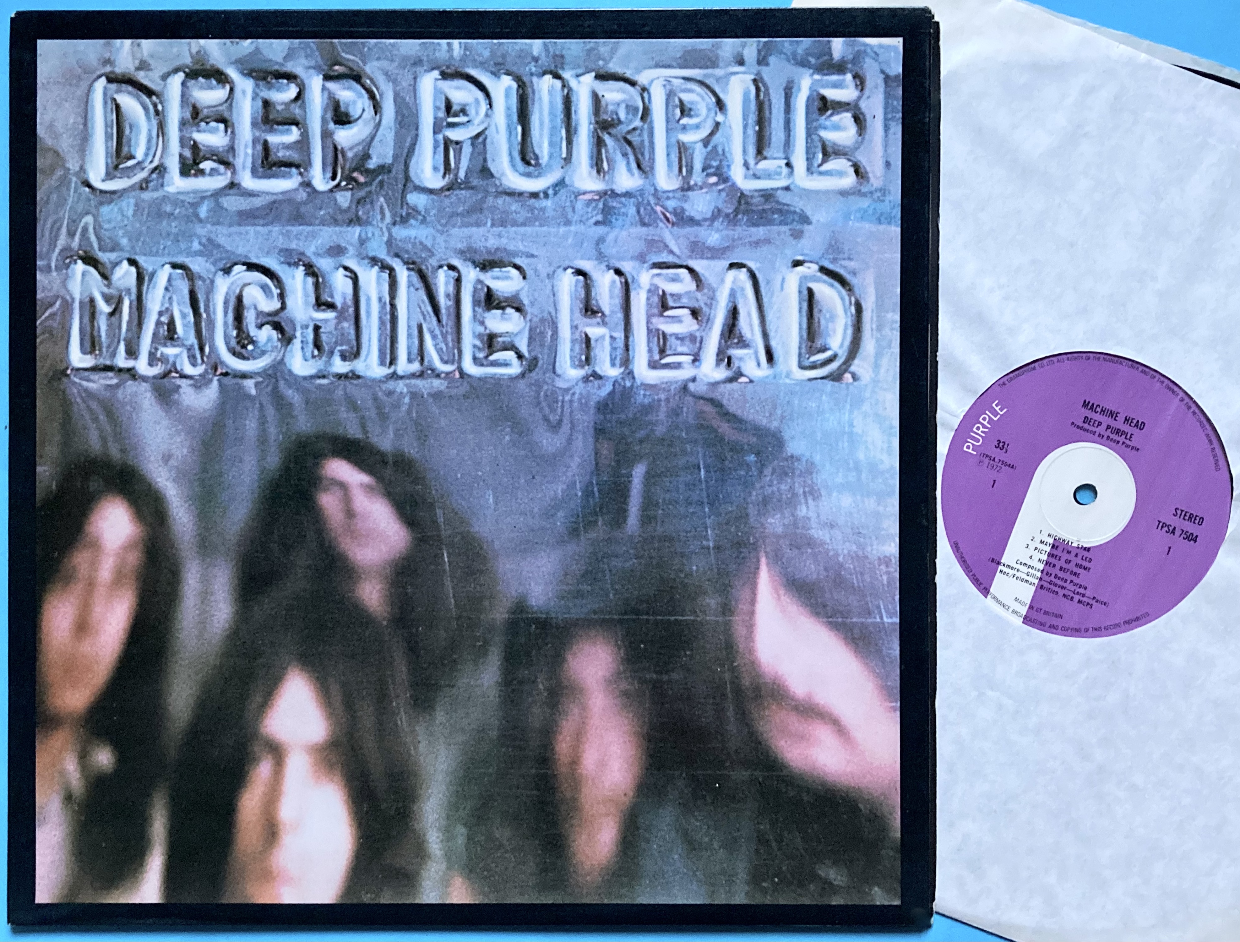 DEEP PURPLE - Machine head UK-orig LP 1971