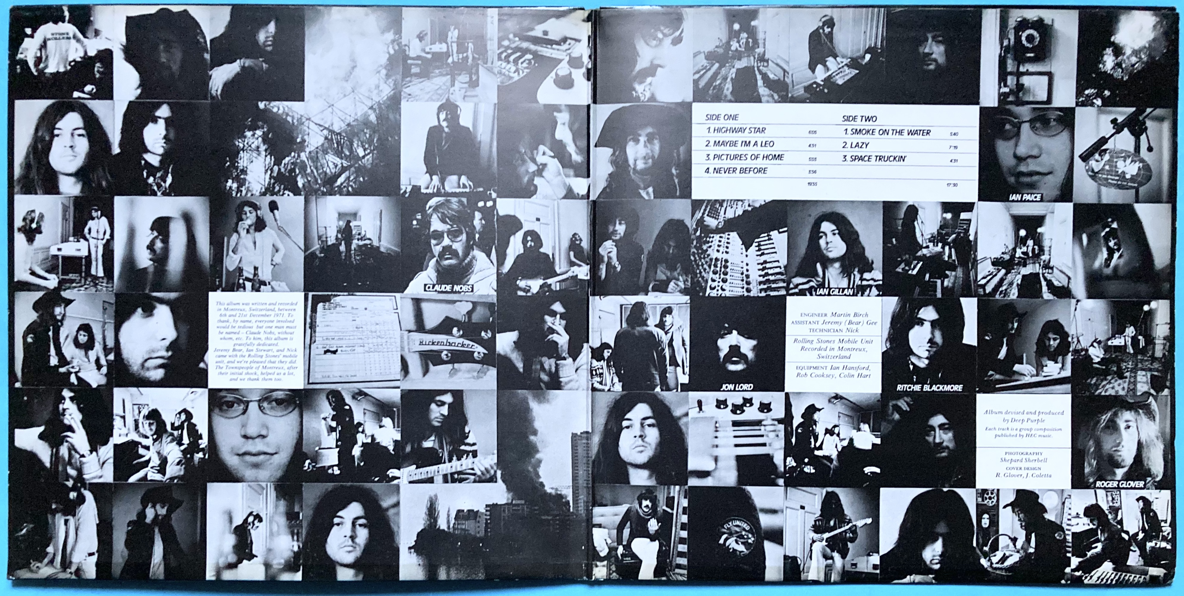 DEEP PURPLE - Machine head UK-orig LP 1971 - 4