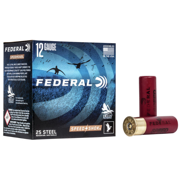 Federal Speed Shok Steel 12/76 35g No 3 25/Box
