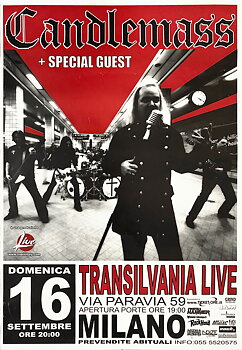 CANDLEMASS – TRANSILVANIA LIVE