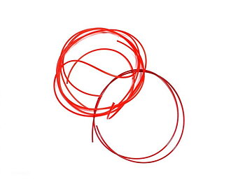 Safety cord 50 cm/red