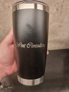 resemugg med egen logotyp