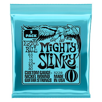 Ernie Ball Mighty Slinky 0085-040 (3-Pack)