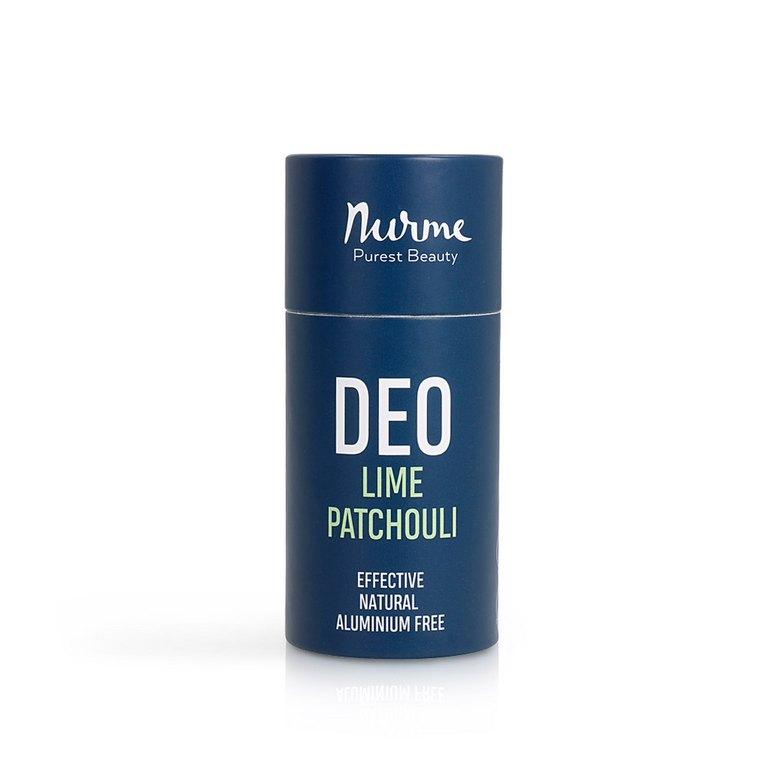 Natural Deodorant Lime and Patchouli 80g Nurme