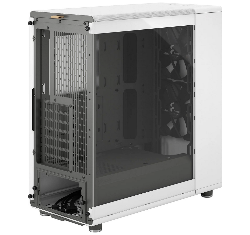Fractal Design North, Chalk White, Oak, Tempered Glass, ATX - 3