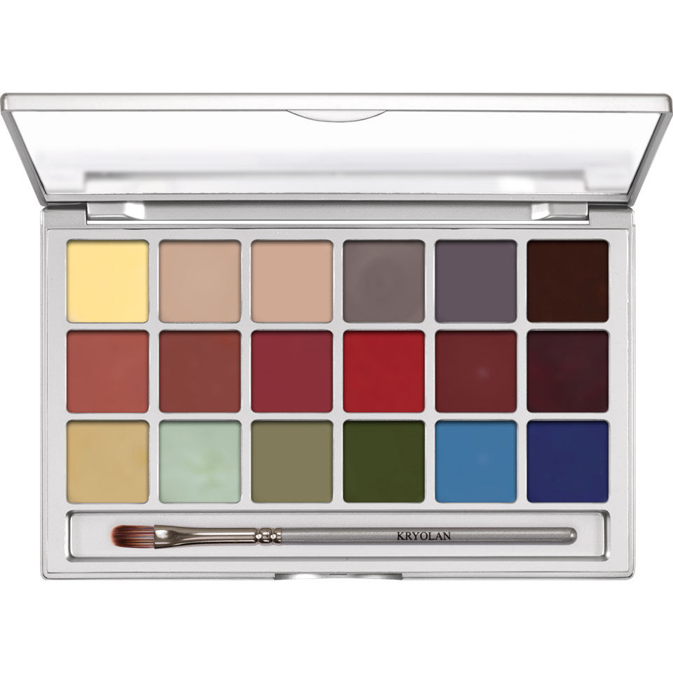 Coloring Vision Palette EFFECTS 18 färger - Kryolan