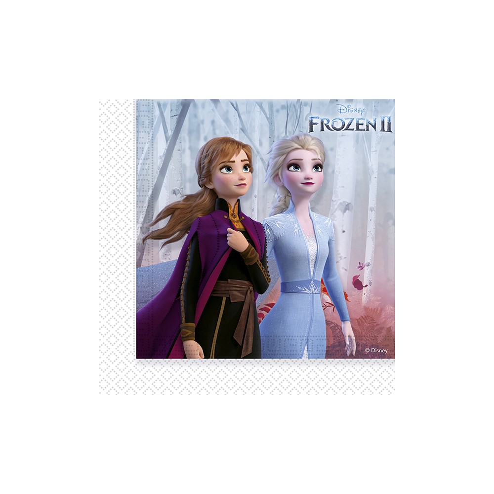 Servetter Frozen II 20 st