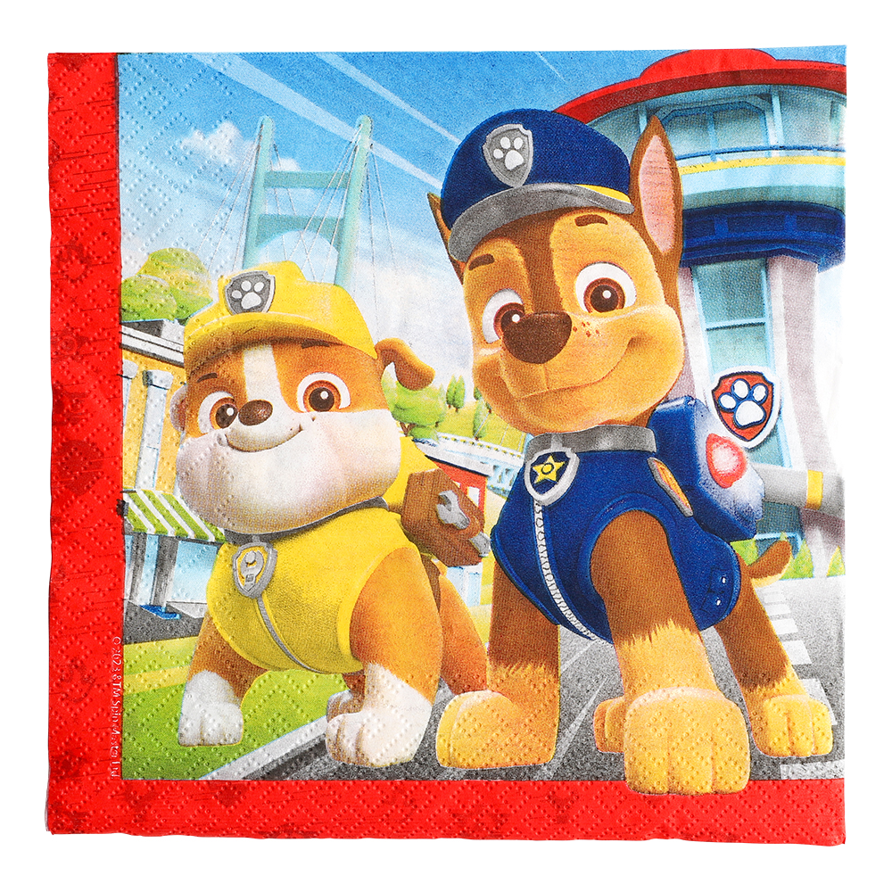 Napkins Paw Patrol 20 pcs