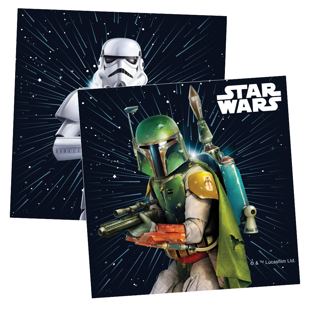 Lautasliinat Star Wars 20 kpl