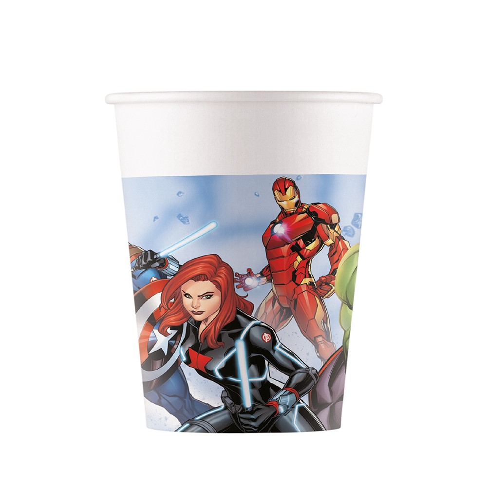 Marvel Avengers Pappersmuggar 8-pack