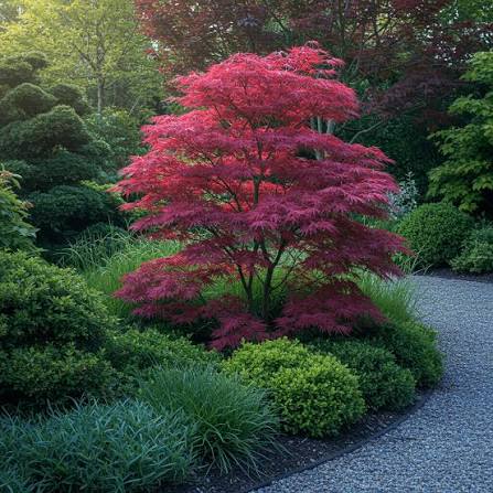 Acer palmatum Atropurpureum Busk 50-60 Co - 2