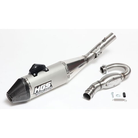 HGS - HELSYSTEM CONICAL - CARBON END CAP - Kawasaki KX250F 2017-2023
