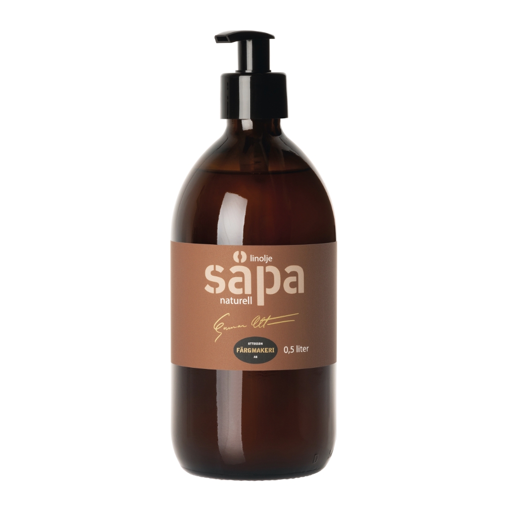Linoljesåpa natur 0,5L