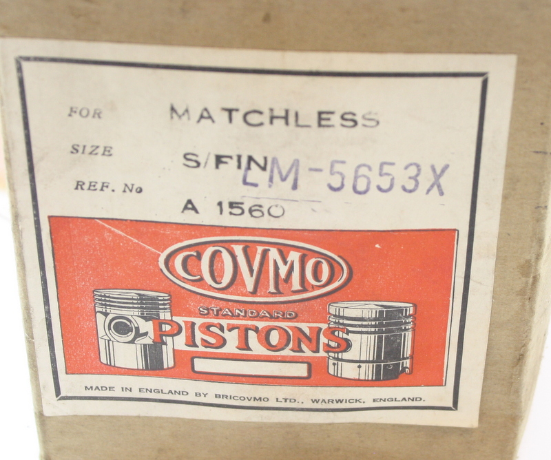 Mäntä Matchless 500 cc SV ( sivuventtiili ) 1926-30 hiomaton, 84.70mm NOS Cowmo Cowmo - 2