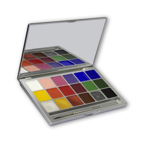 Coloring Vision Palette VIVID 18 färger - Kryolan - 2