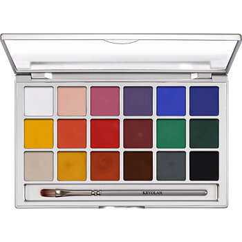Coloring Vision Palette VIVID 18 färger - Kryolan