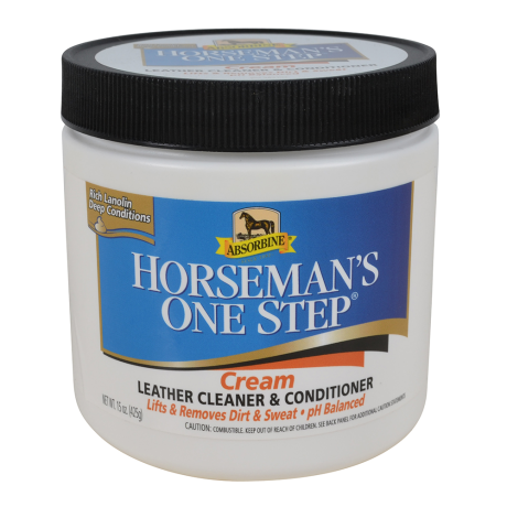 Absorbine Horseman's One step Leather Cream - 425 g
