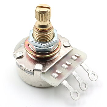 Pitbull CP28 Custom Gold Plated 24Ø/18 M8 Potentiometer (250K & 500K)