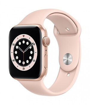 Apple Watch Series 6 GPS 44mm Aluminium Sport Band