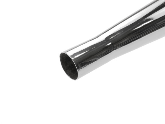 Lyddæmper Siderør Ø 32/60 mm krom universal - 4