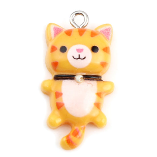 Berlock - Resin ,  Cat Orange