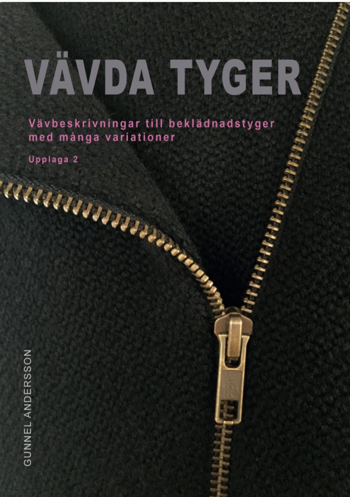 The booklet Vävda tyger