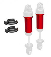 Traxxas 9763 Shock Body Alu Red TRX-4M