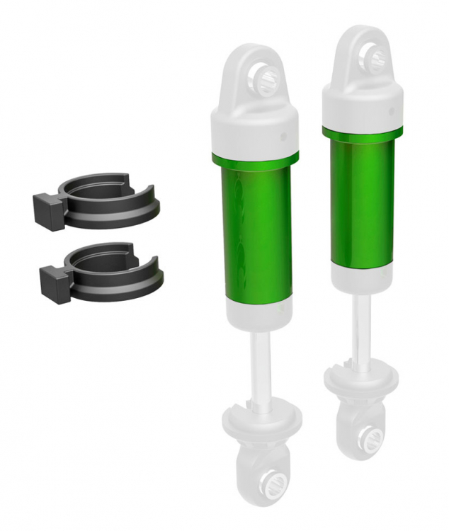 Traxxas 9763 Shock Body Alu Green TRX-4M