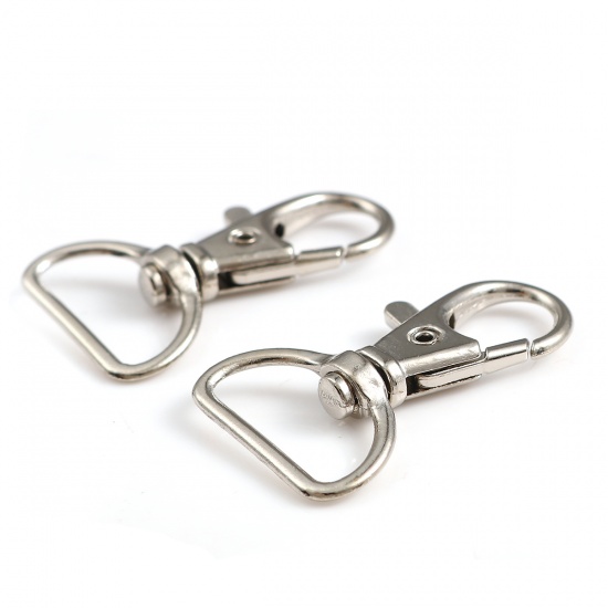 Swivel Lobster Silver , 40mm - 2