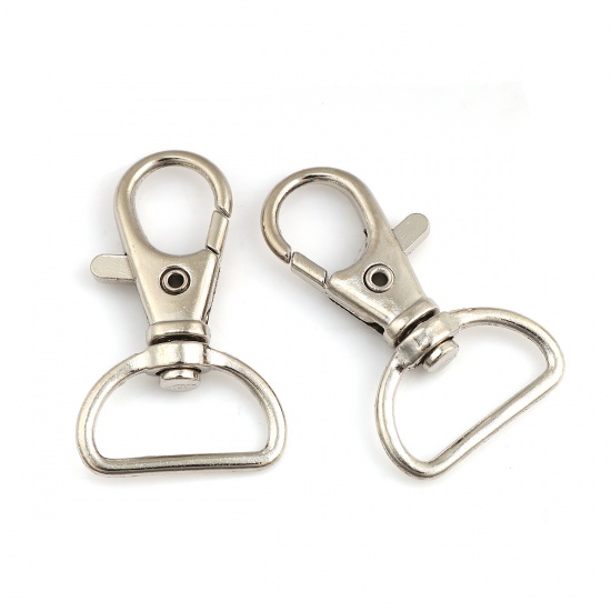 Swivel Lobster Silver , 40mm