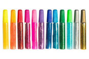 Glitterlim 12 st
