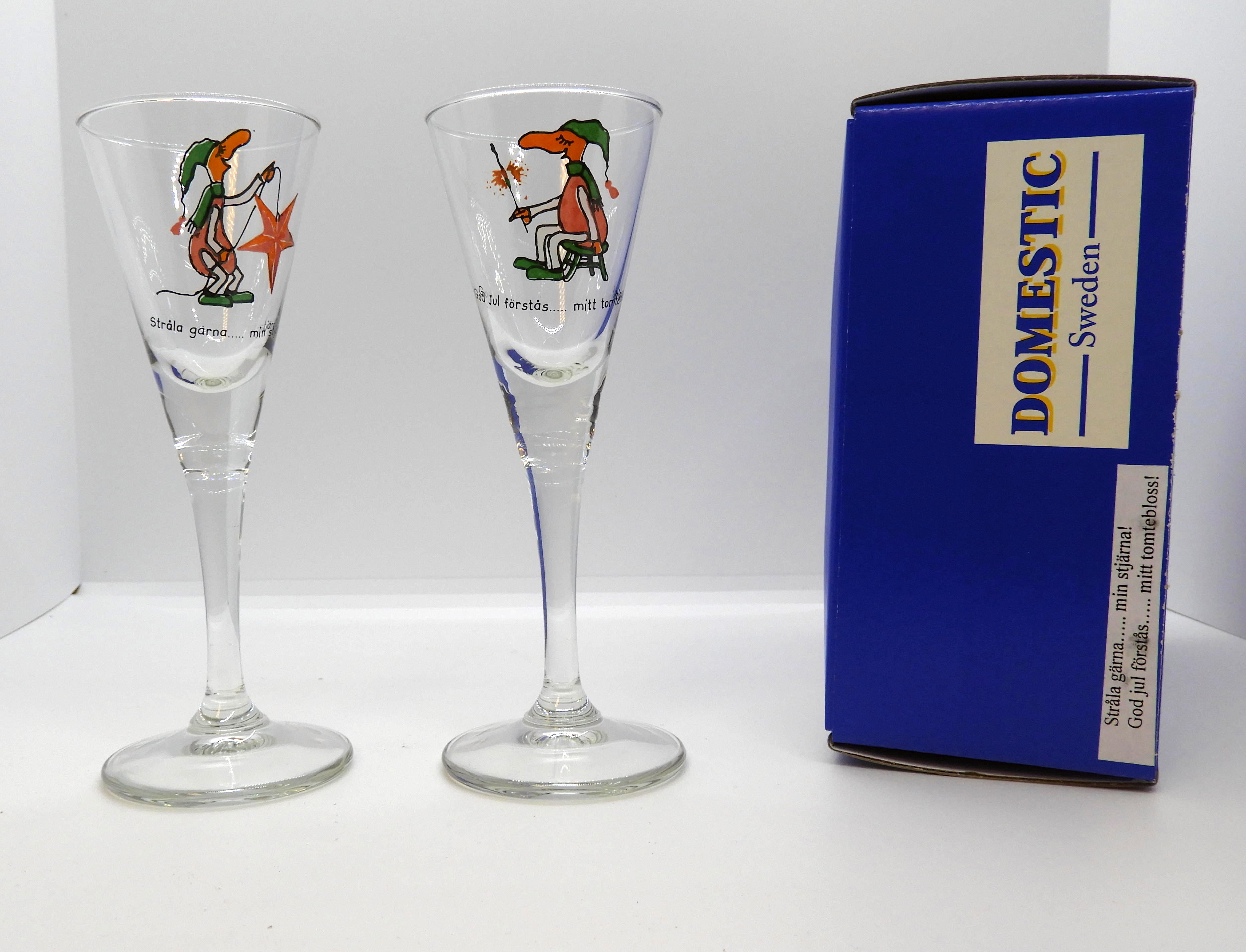 Snapsglas 4 cl 2 pack stjärna