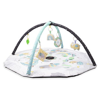 Stor Babygym 4i1  med vändbar matta, Night & Day