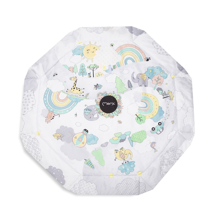 Stor Babygym 4i1  med vändbar matta, Night & Day - 3