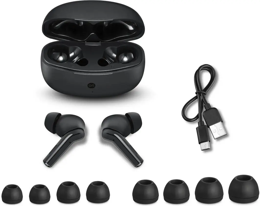 ON TWE 150 In-ear Trådlösa Hörlurar - Svart - Original - 6