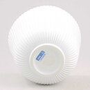 Stig Lindberg (Vinda 1950) White Bowl with Linear Relief 12 cm