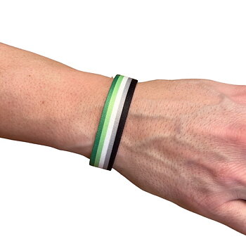 Aromantic textilarmband 