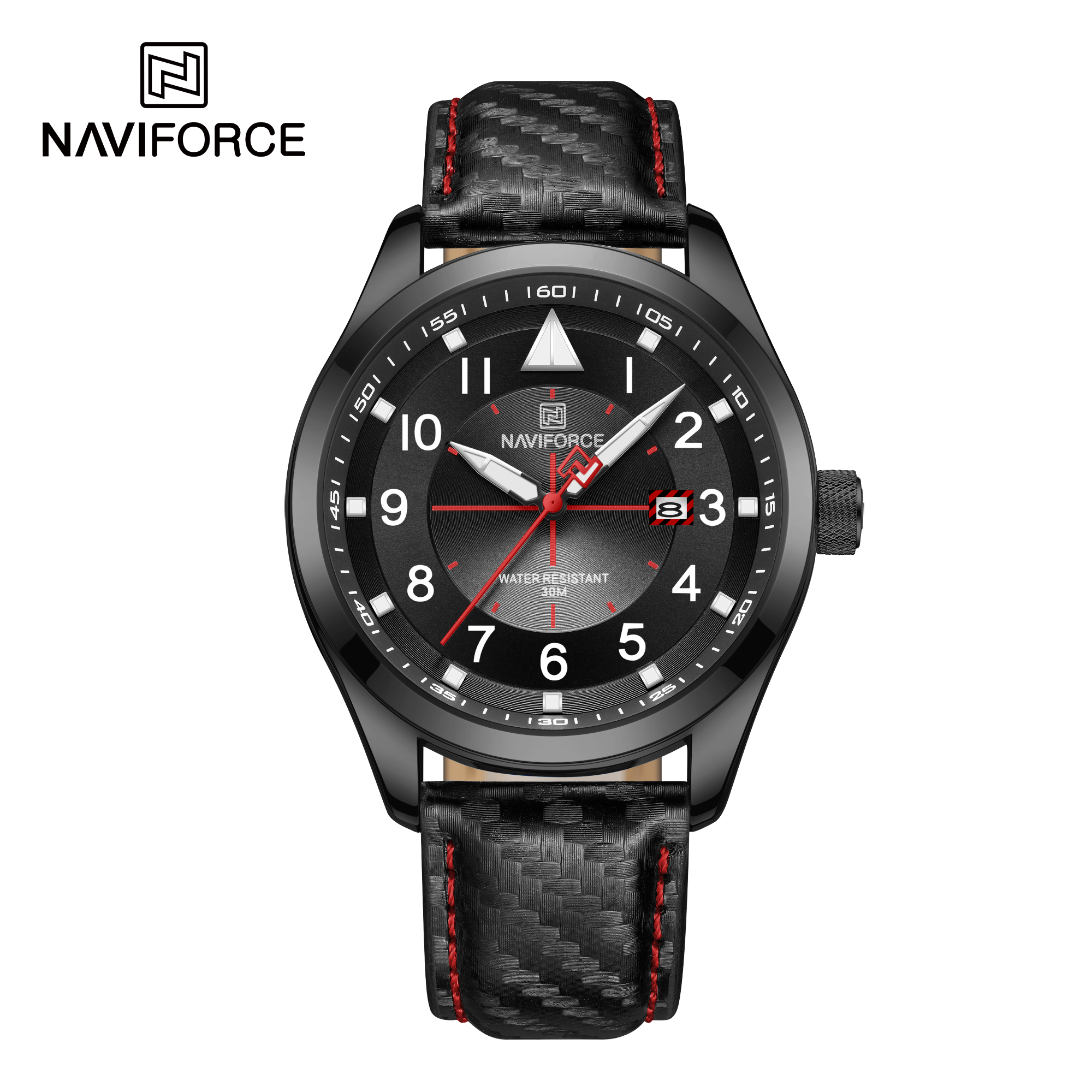 Naviforce Race Track Black