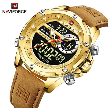 Naviforce Hydro Cloud Gold Brown