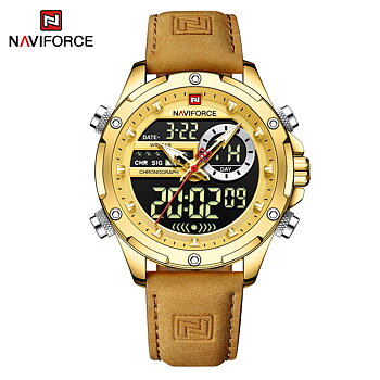 Naviforce Hydro Cloud Gold Brown