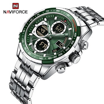 Naviforce Global Force Steel Green