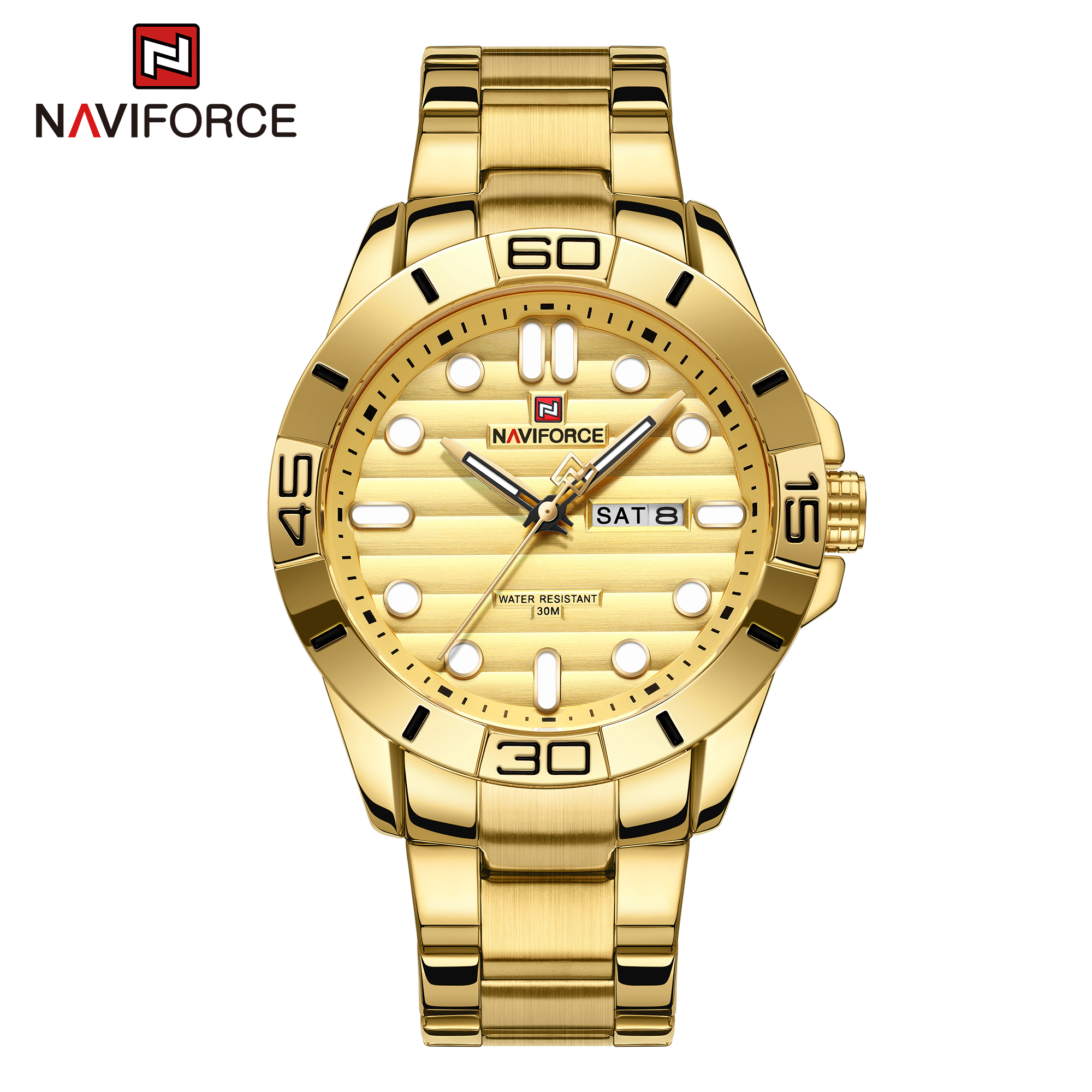 Naviforce Solid State Gold