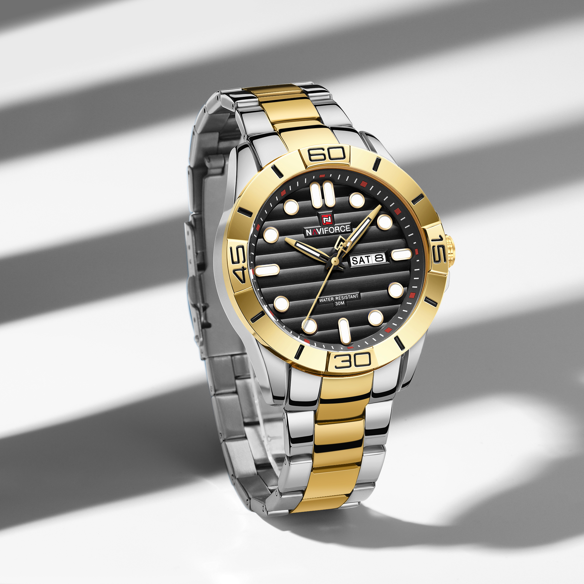 Naviforce Solid State Gold Black - 3