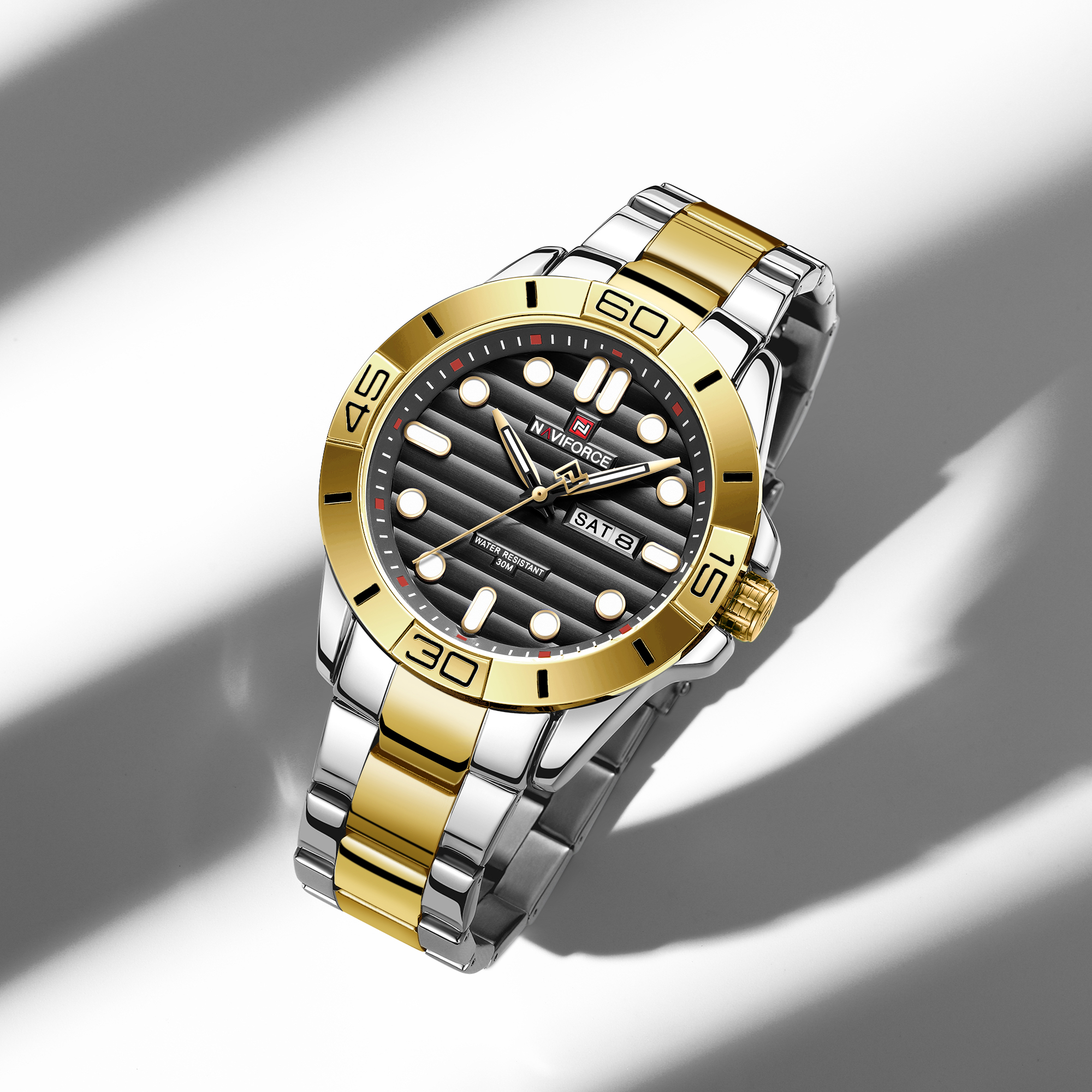 Naviforce Solid State Gold Black - 4