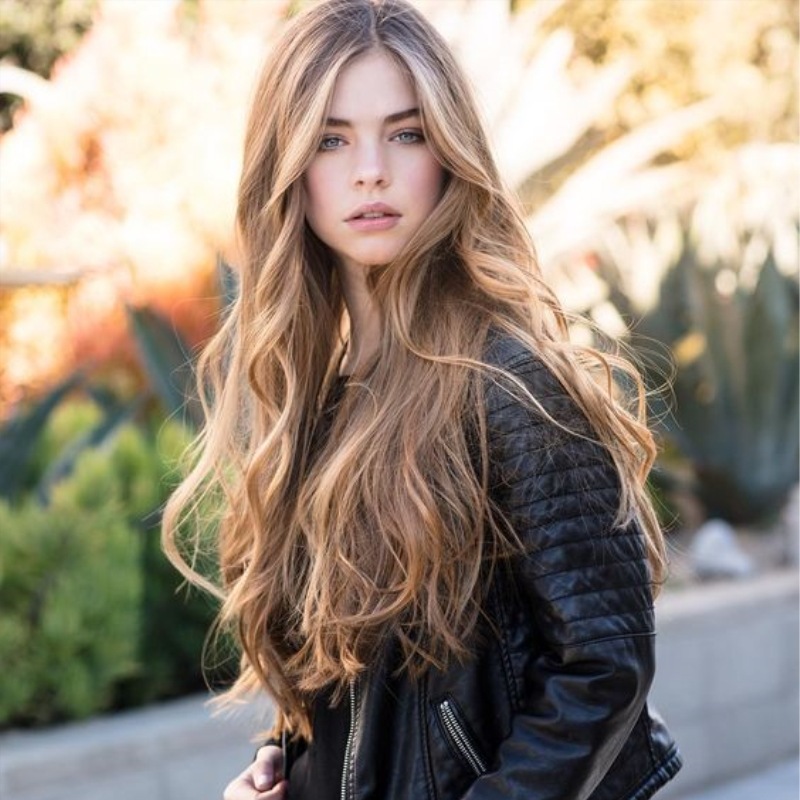 Löshår/Peruk - Långt Rakt - Blondin - 4