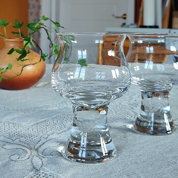 Glas på fot