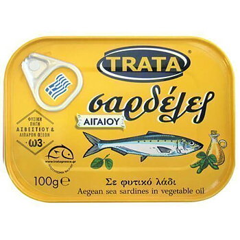 Sardiner i olja Trata 100g