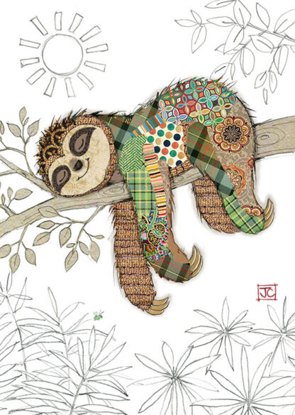 Simon Sloth, Greeting Card